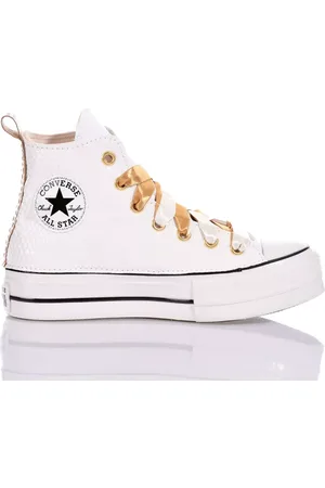 Converse Sneakers, female, , 3 1/2 UK, Customized Gold Trainers