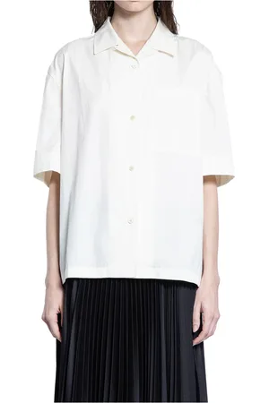 Jil Sander Embroidered Cotton Poplin Shirt