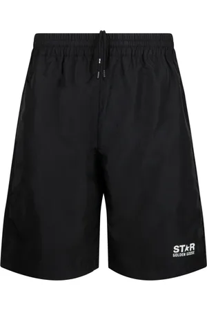 Golden Goose Logo Drawstring Shorts Regular Fit