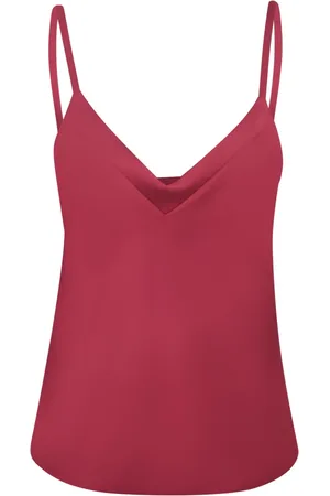 BLANCA Sleeveless Tops, female, , L, Bordeaux Topwear for Women