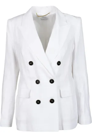 MARELLA Linen Double-Breasted Jacket