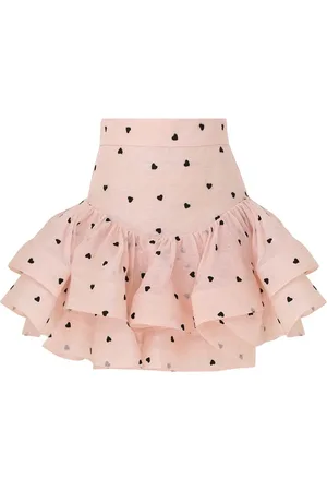 ZIMMERMANN Crush Flip Mini Skirt
