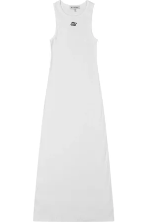 Munthe Maxi Dresses, female, , XS, Rib Dress with Emblem 11-Mix