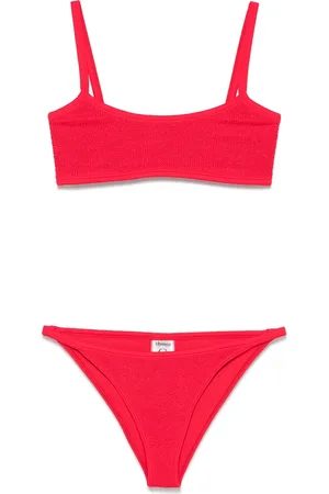 Hunza G Bikinis, female, , ONE SIZE, Rose Beachwear with Thin Straps