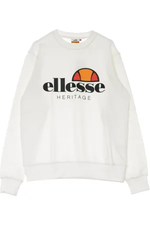 Ellesse Cropped Sweatshirt with Egret Logo