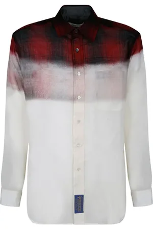 Maison Margiela Casual Shirts, male, , L, Heritage Check Contrast Shirt Jacket