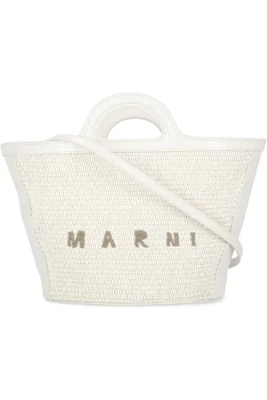 Marni Cotton Blend Handbag with Logo