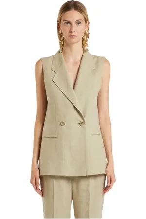 MARELLA Vests, female, , S, Sleeveless Jacket Array Large