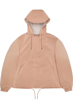 Rains String W Jacket in Salmon