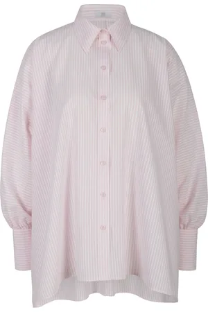 Riani Striped Oversized Cotton Blouse