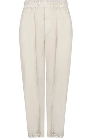 Burberry Slim-fit Trousers, male, , M, Crinkled Nylon Jogging Trousers