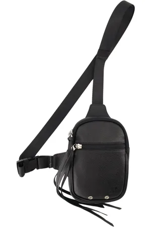 Courrèges Cross Body Bags, male, , ONE SIZE, Canvas Shoulder Bag with Zip Closure