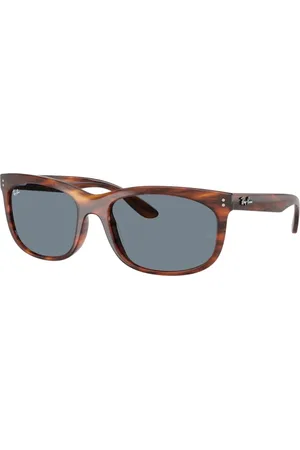 Ray-Ban Sunglasses, unisex, , 57 MM, Stylish Sunglasses with Blue Lenses
