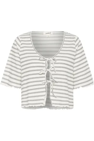 Soaked in Luxury Blouses, female, , L, Striped Sleleanora Blouse Black