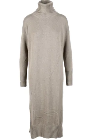 SNOBBY SHEEP Knitted Dresses, female, , 2XS, Long Knit Dress in Wool-Cashmere Blend