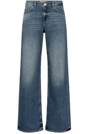 Mos Mosh Wide Jeans, female, , W30, Vintage-inspired wide-leg jeans