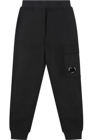 C.P. Company Sweatpants, male, , 12 Y, Track Joggers Elasticated Waistband Pockets