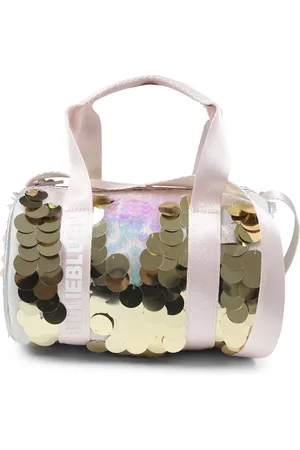 Billieblush Gold Sequin Casual Bag