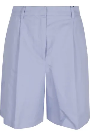 Max Mara Casual Shorts, female, , 2XS, Cotton and linen Bermuda shorts