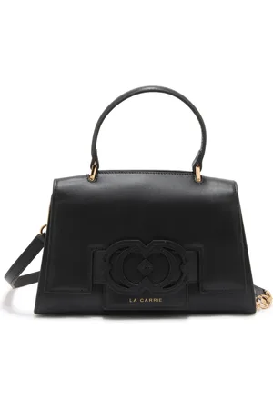 La Carrie Handbags, female, , ONE SIZE, Leather Hand Bag with Removable Strap