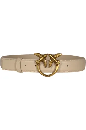 Pinko Love Berry Leather Belt