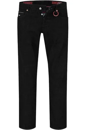 sartoria tramarossa Cotton Jeans with White and Red Stitches