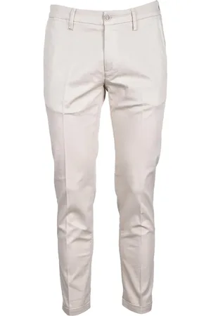 RE-HASH Chinos, male, , W33, Lyocell Cotton Blend Slim Fit Trousers