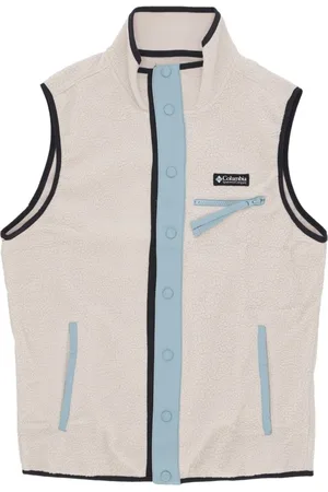 Columbia Vests, male, , L, Dark Stone Fleece Sleeveless Men