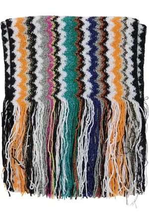 M Missoni Multicolour Fringe Scarf