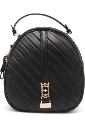 La Carrie Backpacks, female, , ONE SIZE, Plumar Oval Leather Backpack