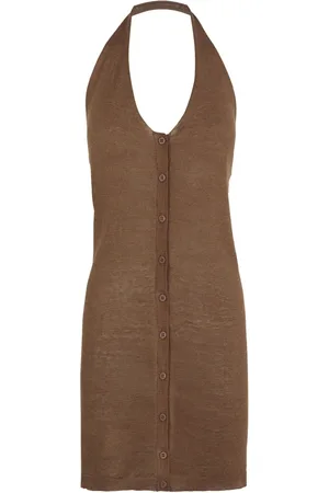 Cortana Alon, linen and silk top cinnamon