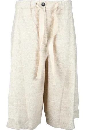 SEMICOUTURE Long Shorts, female, , XS, Cotton Blend Cropped Trousers