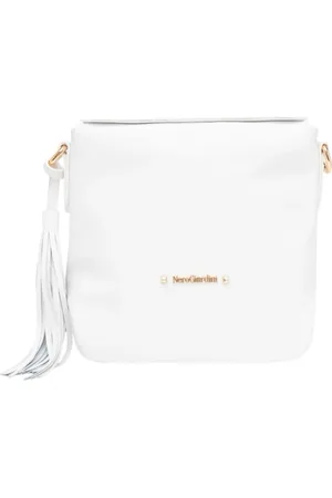 Nero Giardini Cross Body Bags, female, , ONE SIZE, Leather Shoulder Bag with Fabric Strap