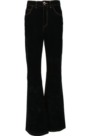 NINEMINUTES Flared Jeans, female, , M, Cotton Blend Slim Fit Trousers