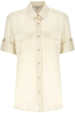 ANTONELLI Shirts, female, , M, Ramie Shirt with Collar