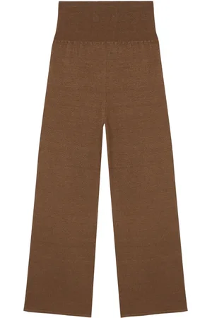 Cortana Wide Trousers, female, , XS, Alon, linen and silk cinnamon Trousers