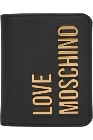 Moschino Wallets & Cardholders, female, , ONE SIZE, Wallet with Button Closure