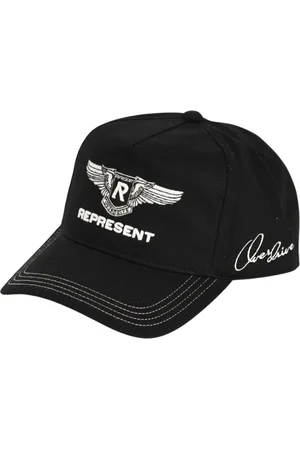 Represent Embroidered Cotton Overdrive Cap
