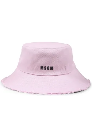 Msgm Hats & Caps, unisex, , ONE SIZE, Cotton Cloche Hat