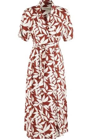 Woolrich Wrap Dresses, female, , M, Floral Print Wrap Dress