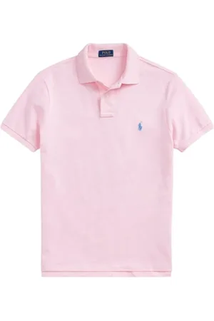 Ralph Lauren Polo Shirts, male, , XL, Custom Slim Short Sleeve Polo Shirt