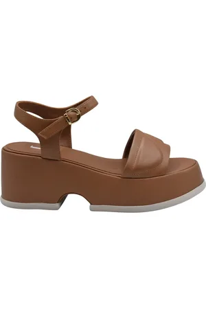 Jeannot Leather Laced Sandals
