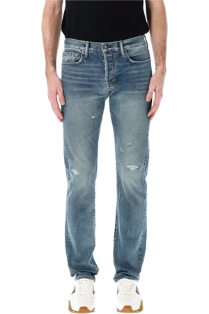 Tom Ford Slim-fit Jeans, male, , W33, Rid and Repaired Straight Fit Denim