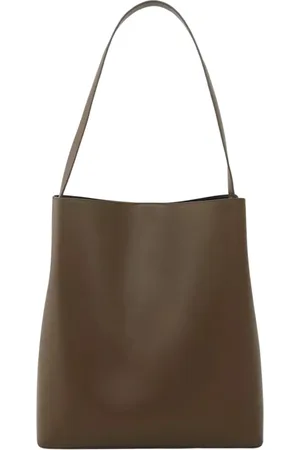 Aesther Ekme Khaki Leather Shoulder Bag Tote