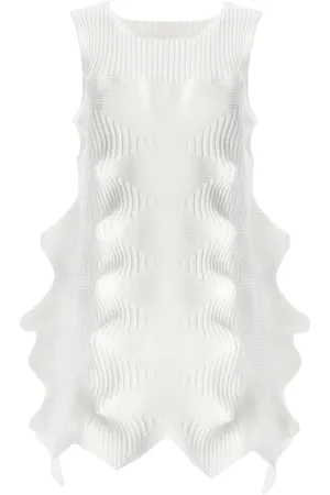 Nü by Staff Sleeveless Dress with All-over Pattern