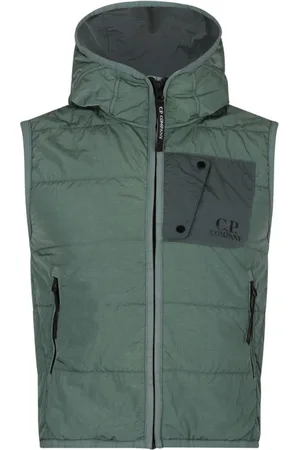 C.P. Company Vests, male, , 12 Y, Bay Padded Gilet Jacket