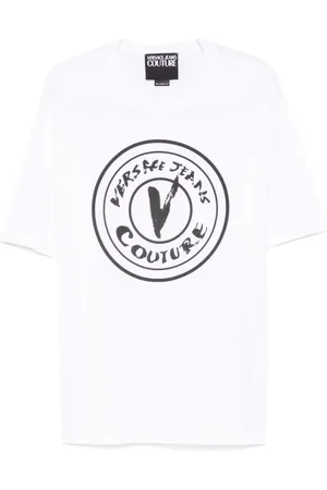 VERSACE T-Shirts, male, , S, Logo Detail Crew Neck T-shirt