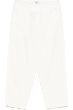 Il gufo Trousers, unisex, , 4 Y, Long Trousers in Latte Color