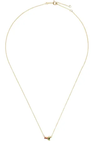Aliita Rolo Tu Y Yo Baguette Necklace