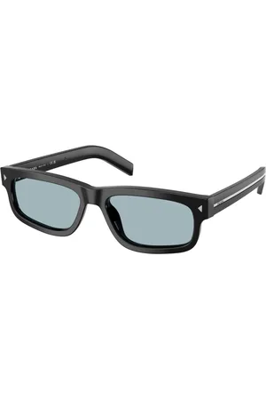 Prada Vintage Blue Sunglasses Rectangular